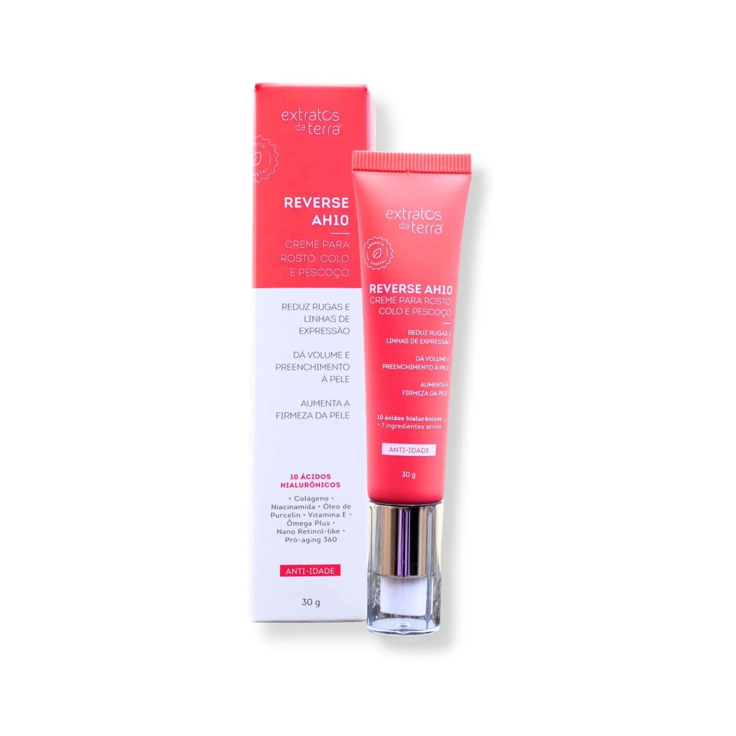 Extratos da Terra Creme Anti-idade Reverse Ah10 30g