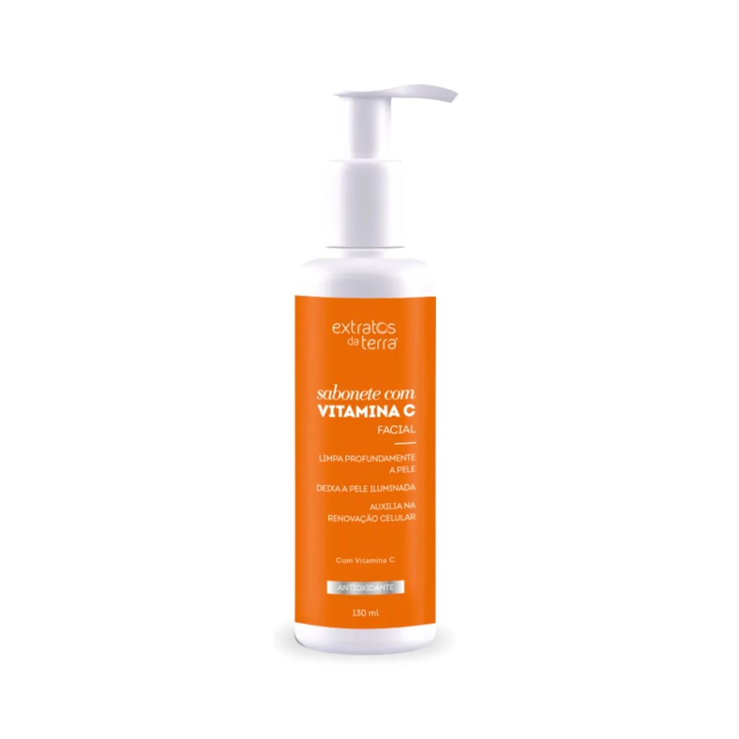 Extratos da Terra Sabonete Facial Vitamina C Skin Care 130m